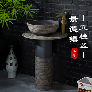 洗手池立柱盆圖片大全 選購指南與風(fēng)格賞析