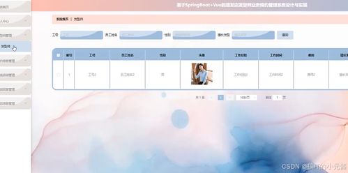 基于SpringBoot與Vue的理發(fā)店發(fā)型師業(yè)務預約管理系統(tǒng)設計與實現(xiàn)